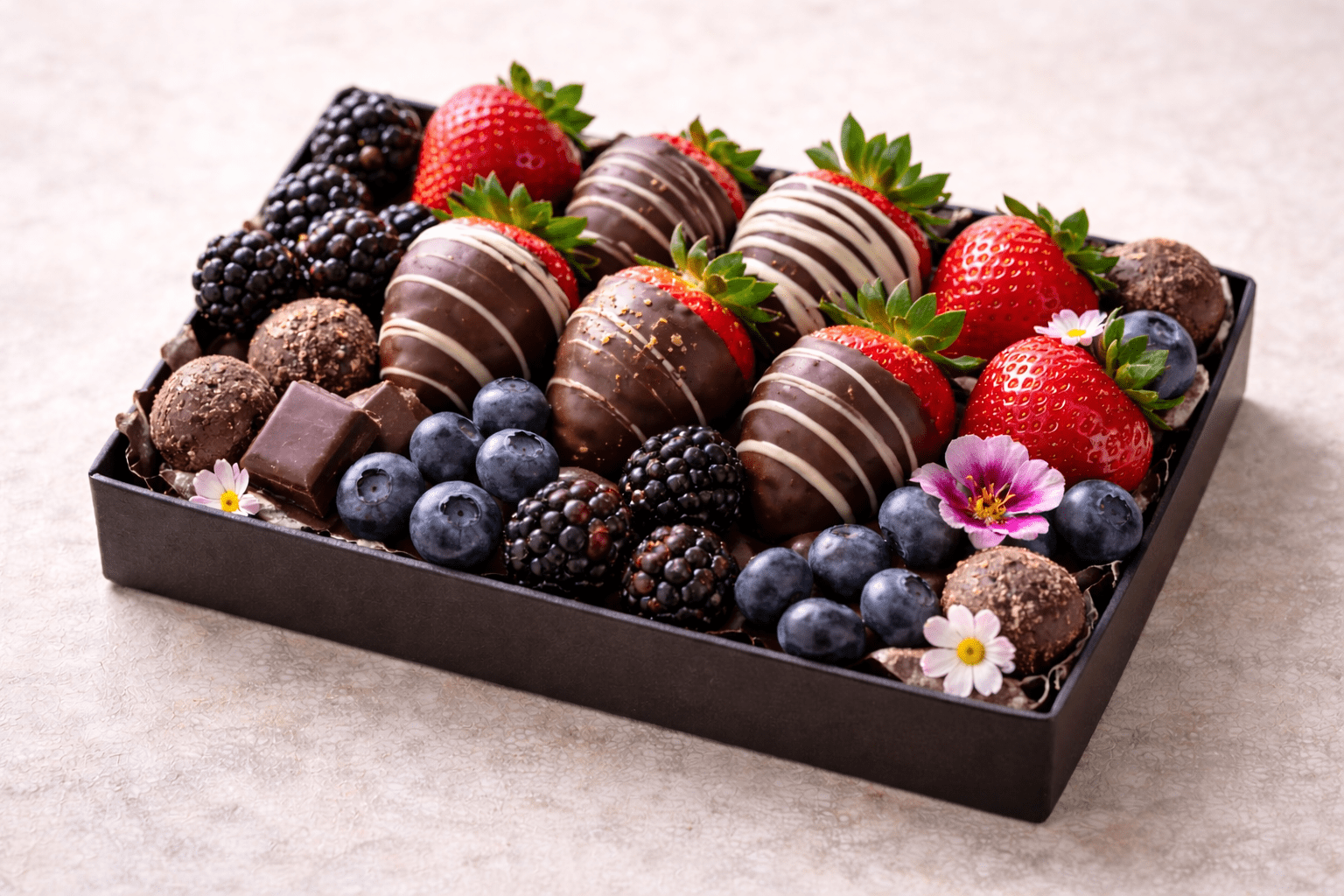 The Berry & Chocolate Tray