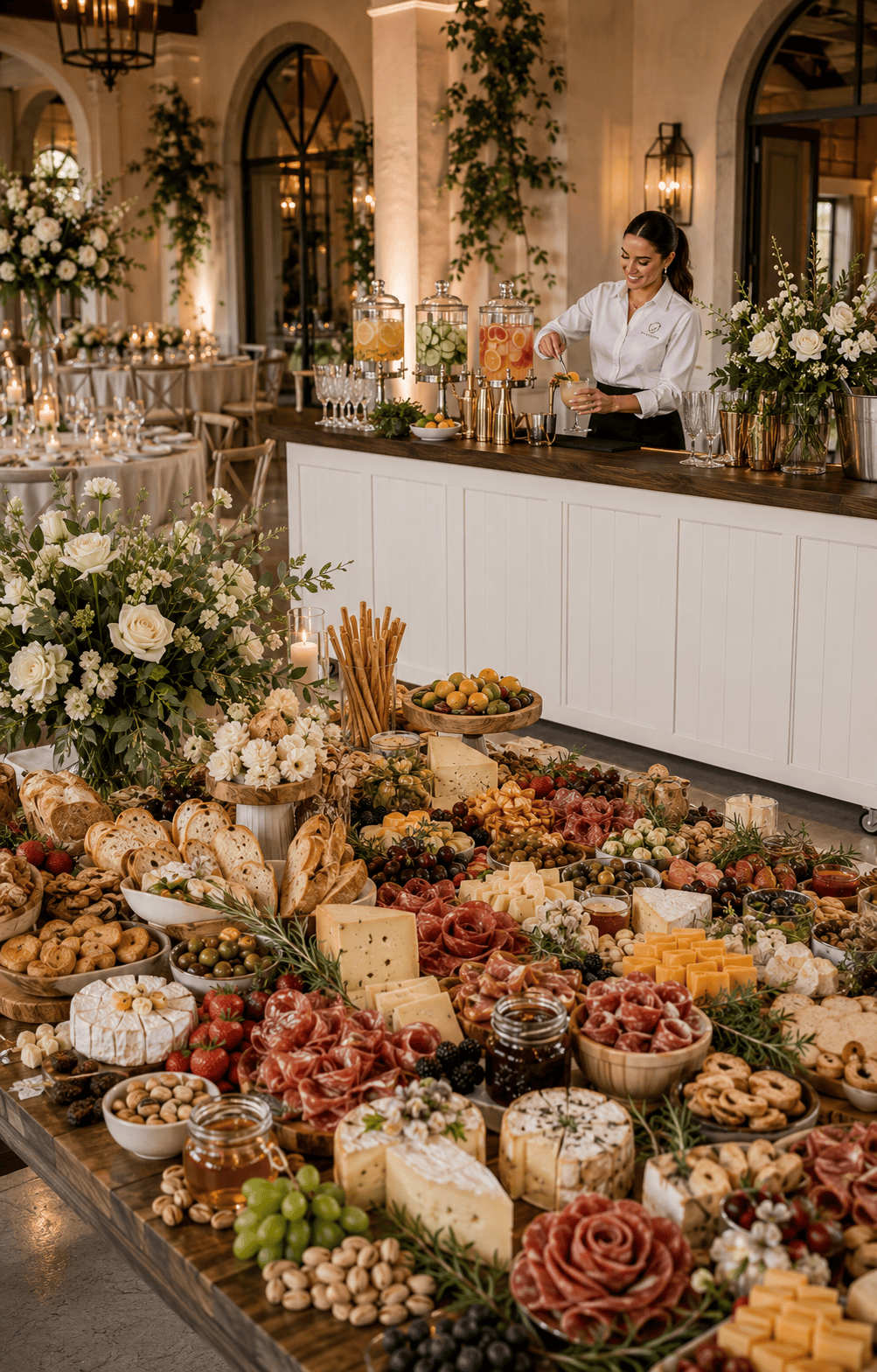 Hosted Occasions event grazing table
